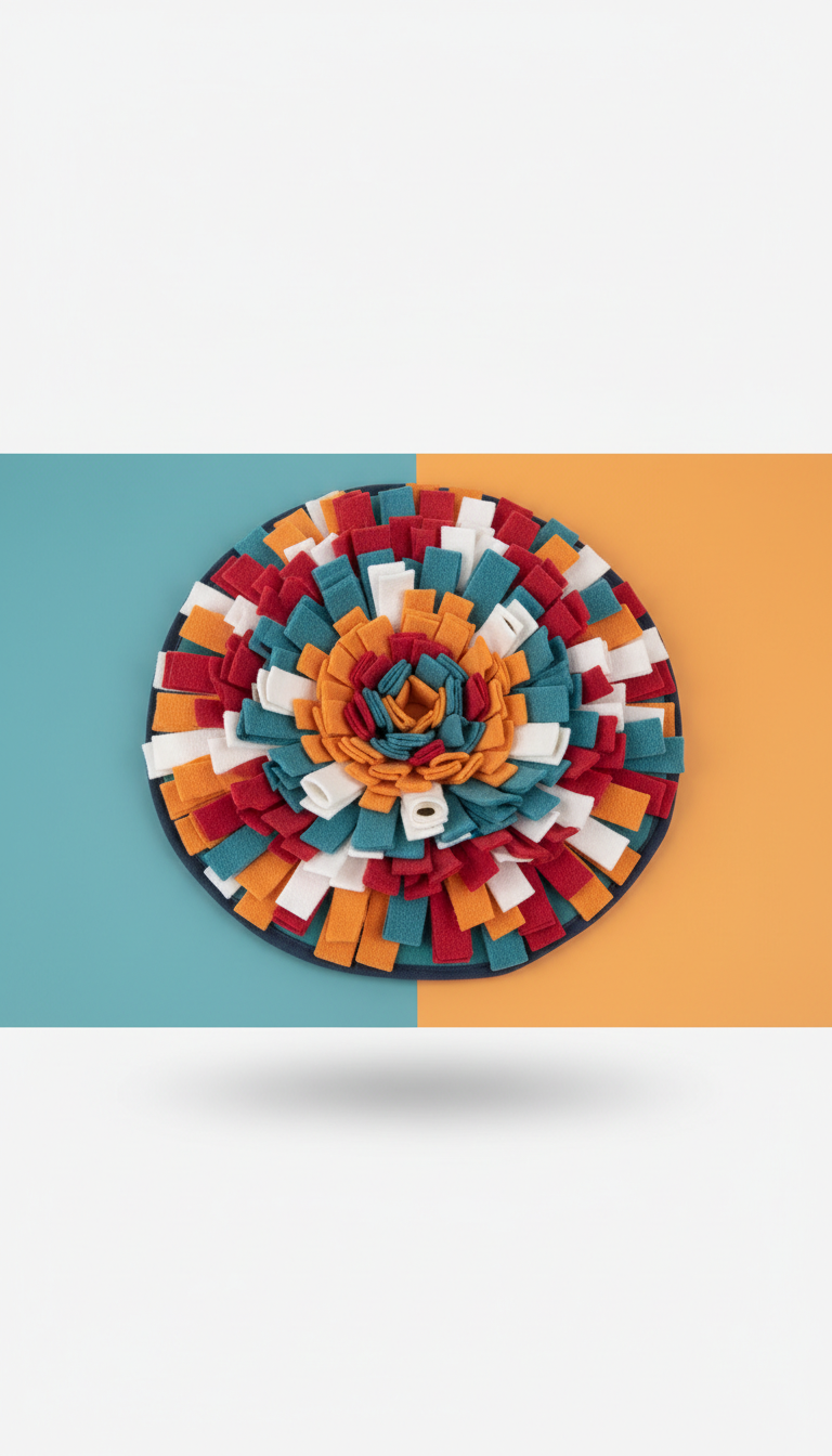 Toys and enrichment — puzzle feeders and chew toys