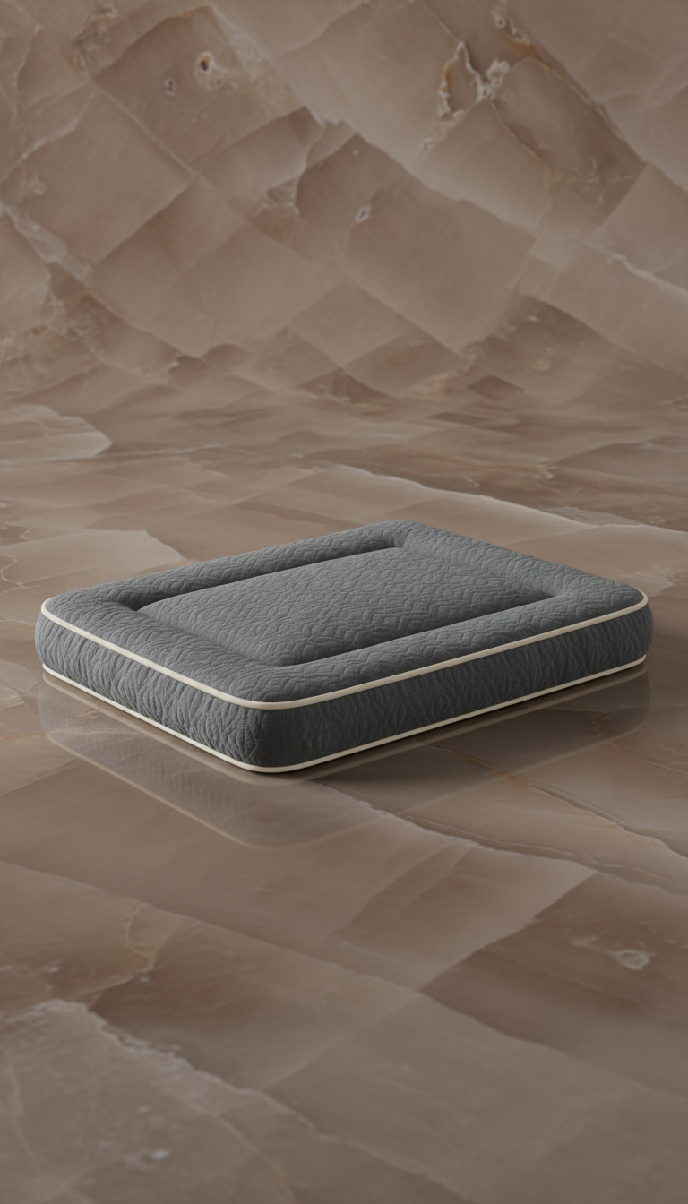 ComfyTail plush memory foam dog mattress