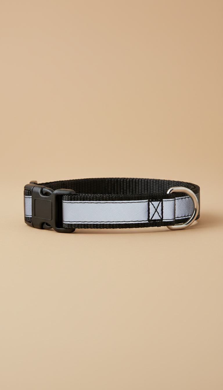 ComfyTail reflective nylon safety collar